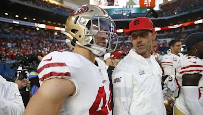 Juszczyk ‘loves' Shanahan's mustache look from CMC's wedding