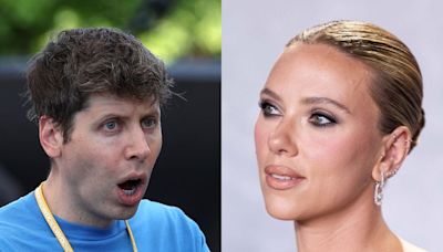 Scarlett Johansson says Sam Altman could be a decent Marvel villain — maybe one with a 'robotic arm'