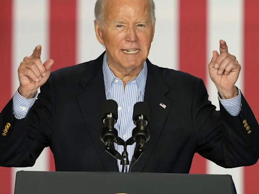 To a defiant Joe Biden, the 2024 race is up to the voters, not to Democrats on Capitol Hill