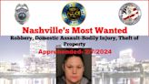 Nashville police arrest woman wanted for attacking roommate, robbing man