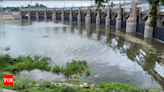 Mettur dam water level reaches benchmark 100 feet for 71st time | Chennai News - Times of India