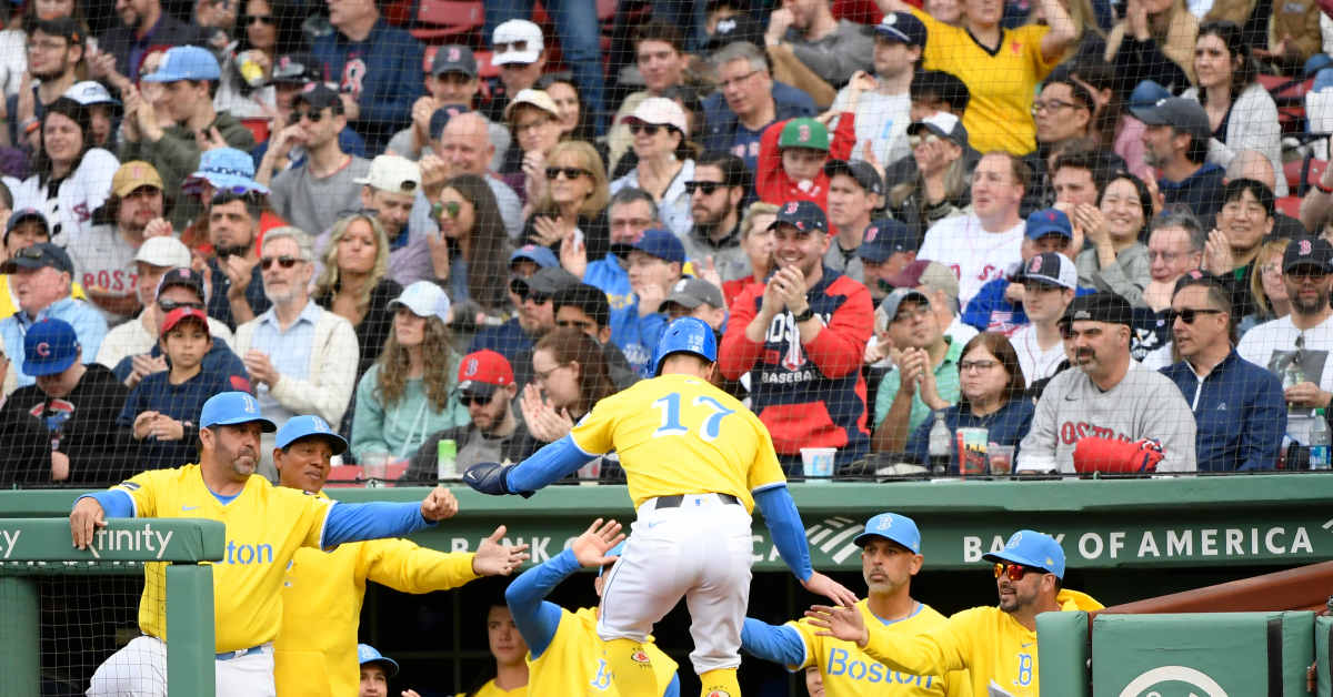 Takeaways: Red Sox beat Cubs 17-0 to even series