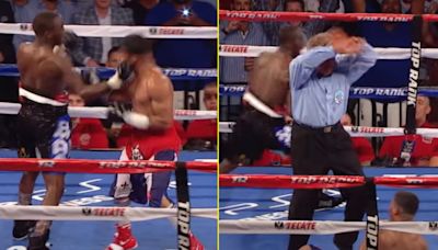 Terence Crawford left 'next Floyd Mayweather' on canvas with ferocious uppercut