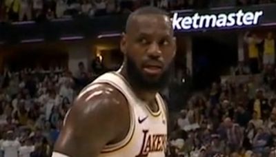 ESPN analyst shows moment LeBron James stares at him after huge shot on TV