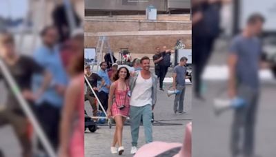 Crazy Viral: Hrithik Roshan And Kiara Advani Spotted On War 2 Set In Italy