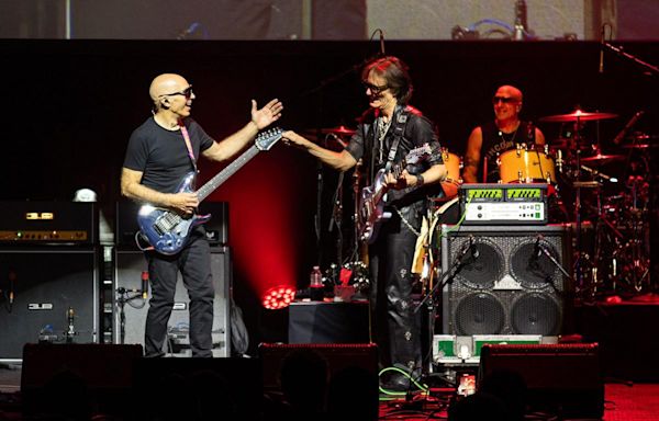 Joe Satriani and Steve Vai Shred Through Austin: Exclusive Photos