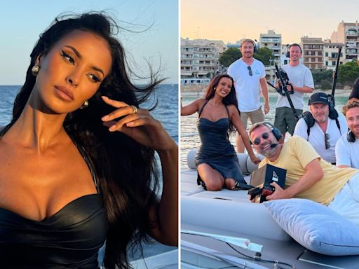 Maya Jama reveals unseen Love Island final pics from behind the scenes