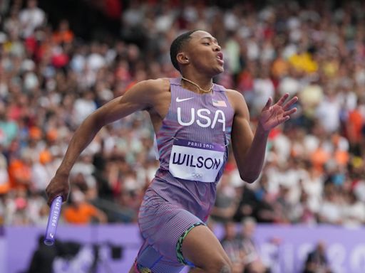 Quincy Wilson says he 'wasn't 100% myself' during his Olympics debut in 4x400 relay