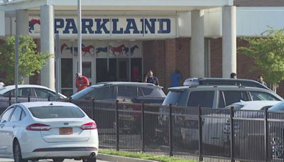 Extra law enforcement at Parkland High School after gun goes off, injuring a student