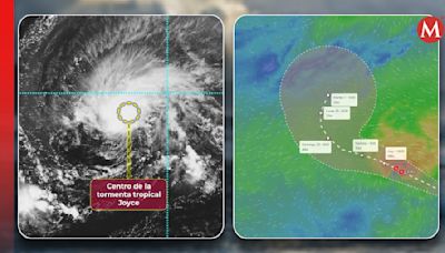 Tormenta tropical Joyce se forma-en el Océano Atlántico | TRAYECTORIA