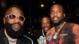 Meek Mill and Rick Ross preview "Jordan Year" single during studio session
