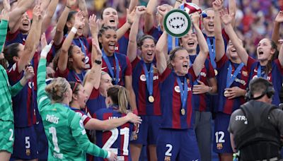 Barcelona vence 2-0 al Lyon y gana su segunda Liga de Campeones Femenina consecutiva