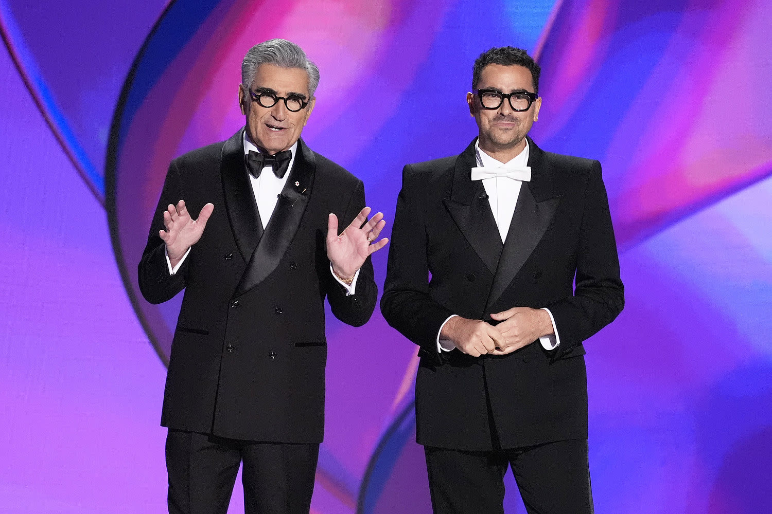 Dan Levy shares correct pronunciation of his name during Emmys opening monologue