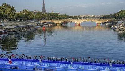 Concerns over water quality in Paris’ Seine River postpone men’s Olympic triathlon