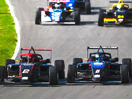 Taylor caps stellar weekend with second USF2000 win