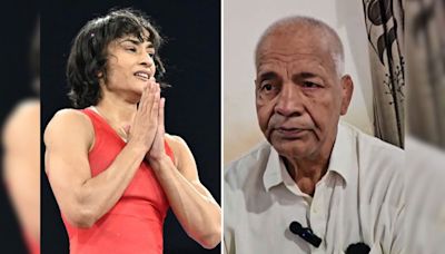 "He Cried...": Vinesh Phogat Accused Of Not Thanking 'Coach' Mahavir Phogat By Cousin Babita Phogat | Wrestling News