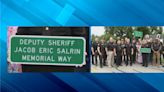 ‘He made a lot of people very proud,’: Community honors late deputy Jacob Salrin with road named in his memory