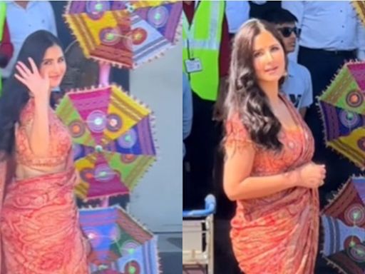 Katrina Kaif Looks Stunning In Saree As She Gets Papped At Airport, Fans Call Her ‘Beautiful’; Watch - News18