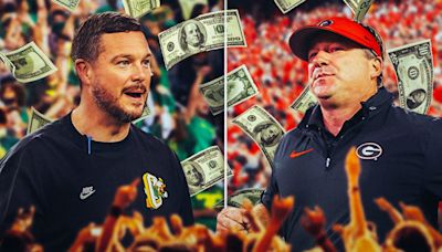 Oregon football coach Dan Lanning mocks Georgia's Kirby Smart over NIL money