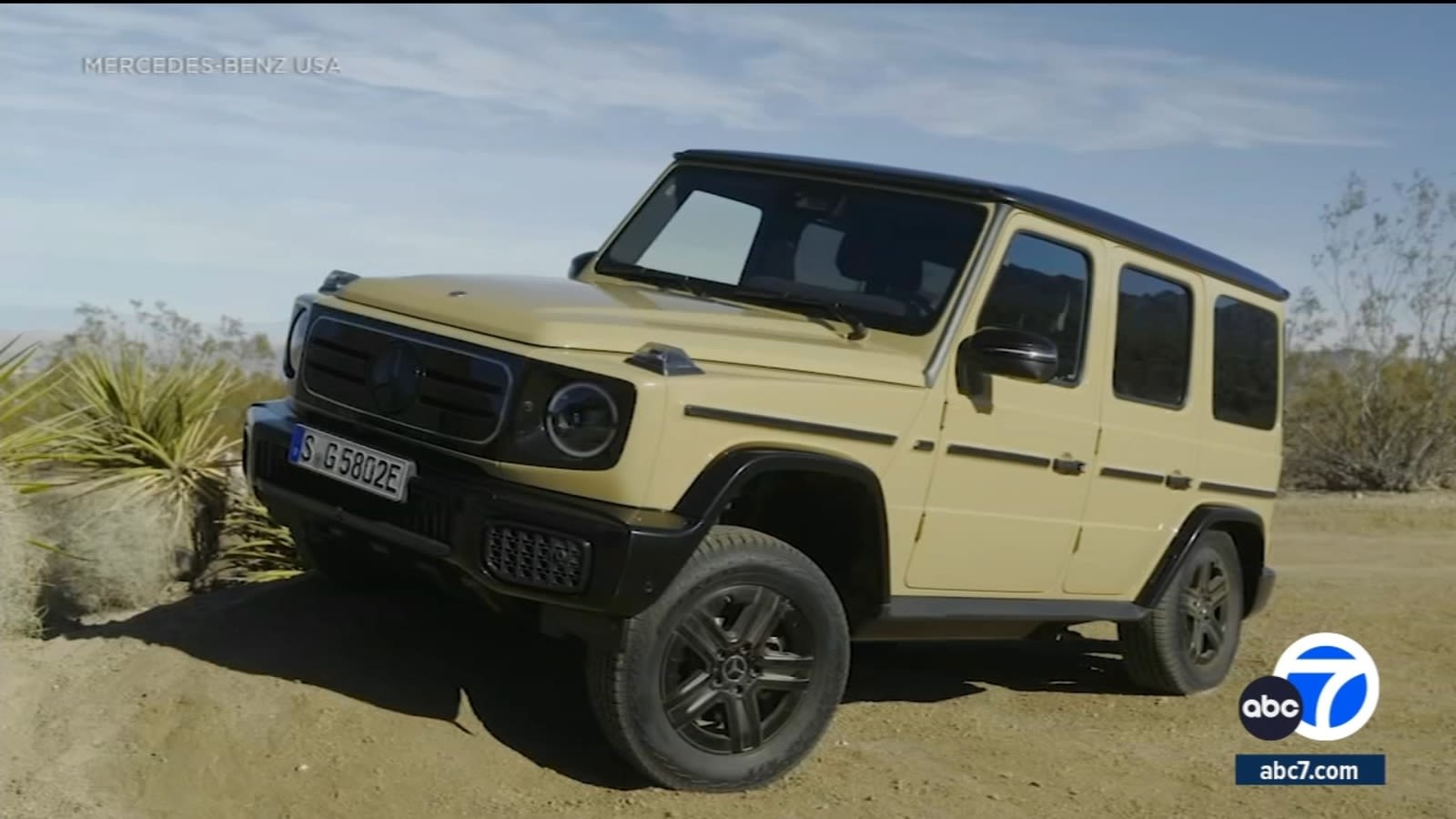 Mercedes-Benz introduces the all new electric 2025 'G-Wagon'