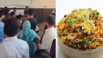 Viral video: Chaos erupted at UP wedding over missing chicken drumsticks in biryani