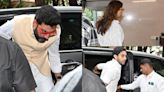 Menaka Irani Death: Abhishek Bachchan, Shweta Bachchan and Agastya Nanda arrive at Farah Khan’s mom’s prayer meet, watch video