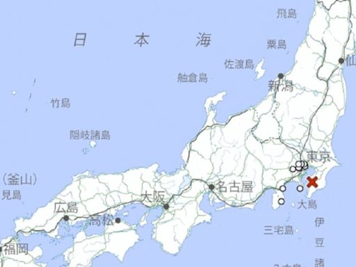 日本今早連2震 氣象廳：無需擔心引發海嘯