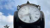 Sign of the times in Hawthorne: 'Focal point' of improved downtown is large clock