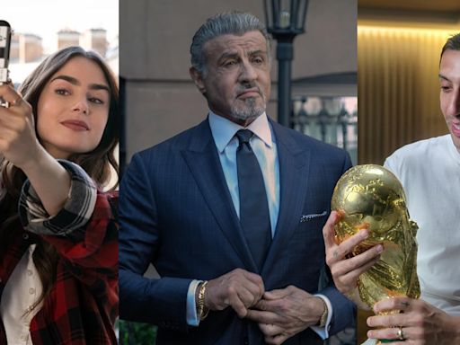 Lo que viene: más Emily in Paris, Tulsa King con Stallone y la biopic de Angel Di María encabezan los estrenos de la semana en el streaming