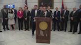 Arkansas lawmakers rally at capitol for ATF information after shooting death of airport executive Bryan Malinowski