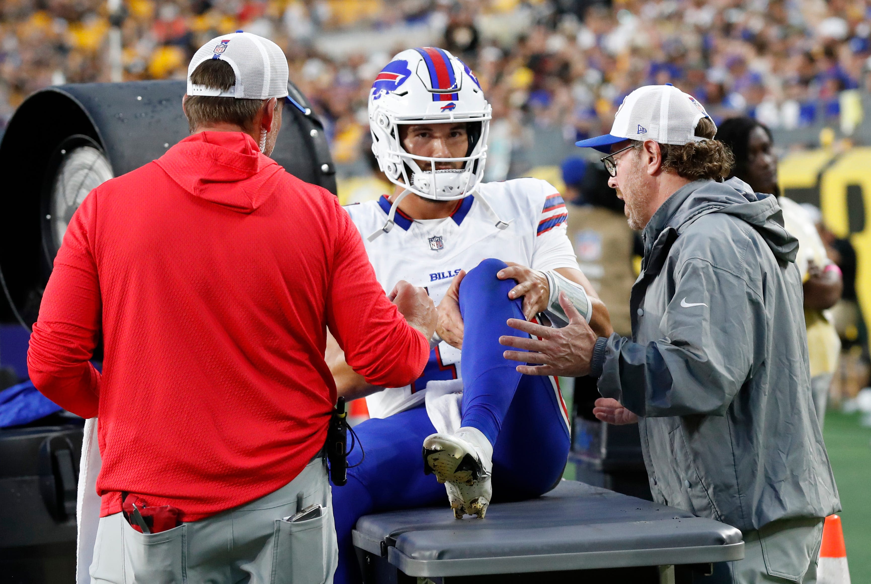 Bills vs. Cardinals injury report: Mitchell Trubisky is back and healthy for Week 1