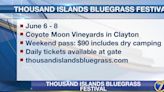 Thousand Islands Bluegrass Festival coming up in June