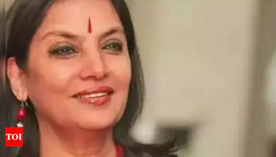 When Shabana Azmi tried hard to be a superwoman and ended up crying one day | Hindi Movie News - Times of India