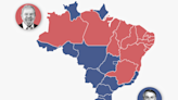 El mapa de las elecciones en Brasil de 2022: cómo fue el voto por Lula y Bolsonaro en los distintos estados