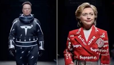 Elon Musk shares viral AI-generated runway show featuring world leaders, tech giants