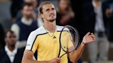 Otra vez sopa: Zverev, a semifinales de Roland Garros por cuarta vez consecutiva