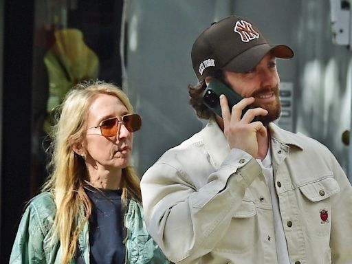 Aaron Taylor-Johnson & Wife Sam Spend the Afternoon Shopping in London