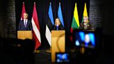 Estónia, Lituânia e Letónia reafirmam apoio à Ucrânia