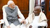 PM Modi Wishes Deve Gowda On 92nd Birthday, Remembers His Service To Nation