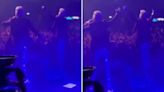 Moment cult pop duo belt out Oasis classic at Glasgow gig as fans go wild