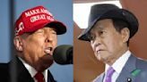 Former Japan PM Aso heads to New York in bid to meet Trump