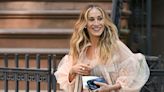 Sarah Jessica Parker's Sheer Tulle Corset Dress Paid Homage to Carrie Bradshaw's Most Iconic Fashion Moment