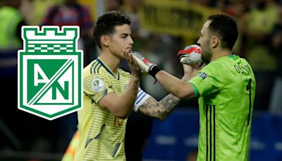 La verdad sobre el supuesto interés de Atlético Nacional en James Rodríguez y David Ospina