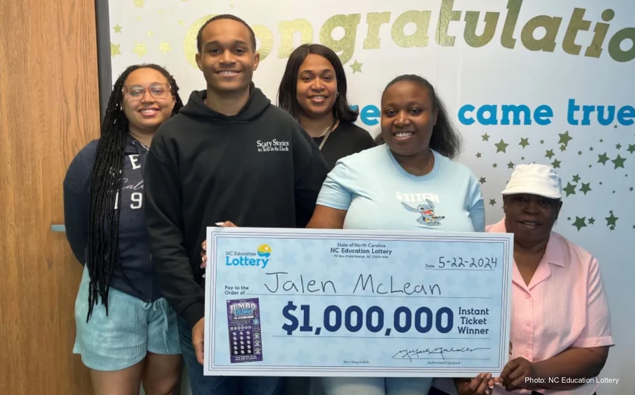 Raleigh Teen Wins Million Dollar Lottery With Sister's Lucky Pick