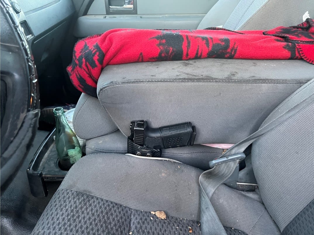 Wyoming man allegedly passed out in vehicle with gun, arrested by Tehachapi police