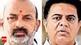 BJP & BRS criticise Congress govt in Telangana | Hyderabad News - Times of India