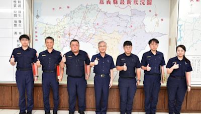 嘉義縣表揚為民服務優良員警 提升警察優良形象