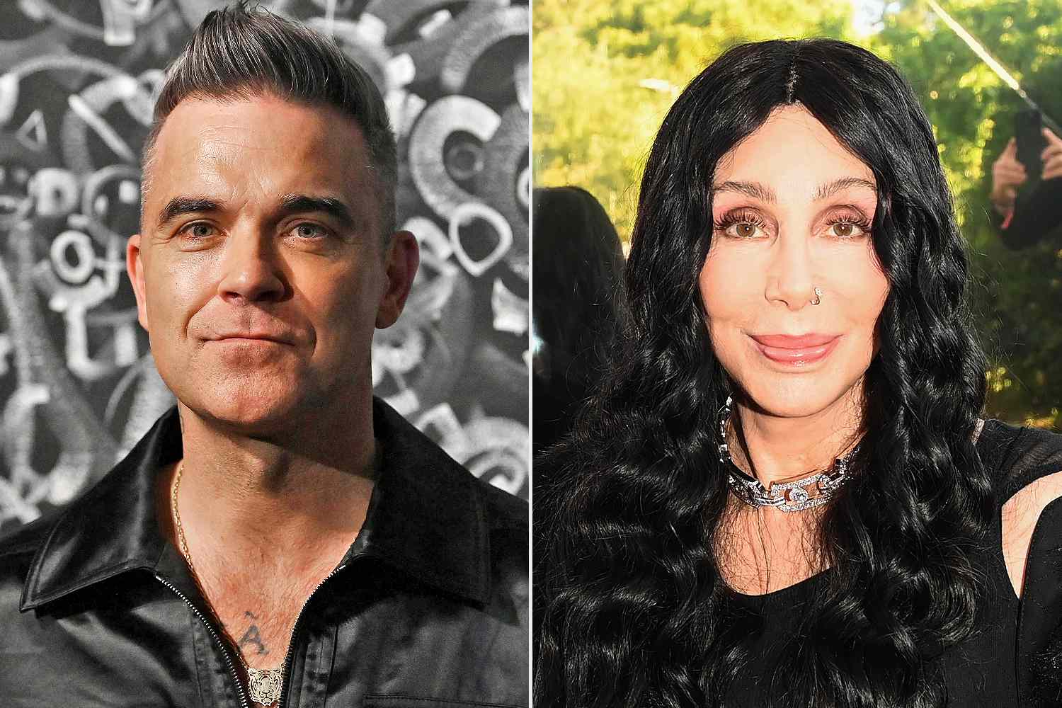 Robbie Williams Was Accidentally 'Rude' to Cher in an Airport by Walking Away Before She 'Finished Talking'