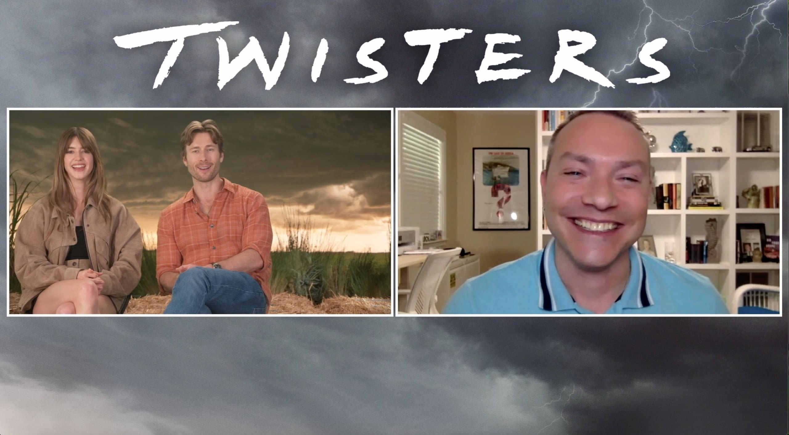 'Twisters' stars talk filming thrilling summer blockbuster