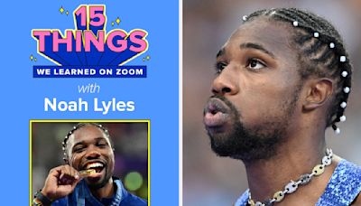 I Spoke With Gold Medal Olympian Noah Lyles After The Paris Games, And Here Are 15 Things I Learned